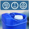 Aguaprep 5-Gallon Stackable Water Storage Containers, 5 Gallons Each w/Lids + Spigot, Easy Fill, Survial Supply Emergency Water Storage for Camping and Disaster Preparedness, RV, 30 Gallon (6 Tanks) view 4