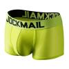 JOCKMAIL Mens Boxer Shorts Soft Mens Underwear Trunks Boxer Briefs Men Underpants (US, Alpha, Medium, Regular, Regular, Yellow) view 3