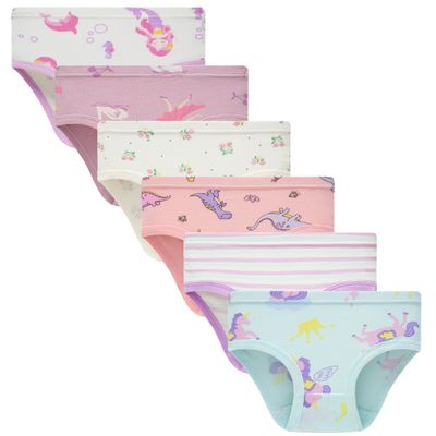 Boboking Girls Soft Unicorn Panties Kids Underwear Toddler Cotton Briefs 10yrs