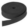 DMiotech 10 Yard x 3/4 inch Width Nylon Webbing Strap Poly Flat Webbing Strapping for DIY Craft Backpack Strapping, Sewing, Outdoor Gear Repair, Black view 1