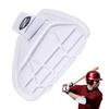 NURIBASE Elbow Guard Baseball, Batters Elbow Guard for Youth and Adult, ElbowPads for Baseball, Softball - White Youth view 1
