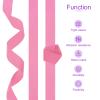 DMiotech 10 Yard x 3/4 inch Width Nylon Webbing Strap Poly Flat Webbing Strapping for DIY Craft Backpack Strapping, Sewing, Outdoor Gear Repair, Pink view 4
