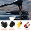 dcvbny 2024 Upgrade Trolling Motor Plug and Receptacle 12-24V Quick Connect Socket for Marine Kayak Boat, 4 Wire 10 Gauge Male Female Trolling Motor Connector with Butt view 3