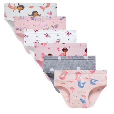 Boboking Soft Girls Cotton Little Kids Cotton Underwear Toddler Girl Undies 12yrs
