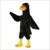 Black Raven Mascot Costume Adult Size for Men & Women with Built-in Fan Inside the Head