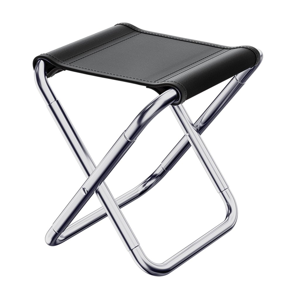 Osdhezcn Outdoor Portable Folding Stool Slacker Chair Seat Lightweight Foldable Stool Small for Fishing Camping Foldable Outdoor Chair