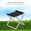 Osdhezcn Outdoor Portable Folding Stool Slacker Chair Seat Lightweight Foldable Stool Small for Fishing Camping Foldable Outdoor Chair view 4
