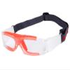 WIVKS Sports Glasses, Anti-Fog Basketball Soccer Racketball Dribble Goggles for Adults Youth Eye Safety Protective Eyewear (Transparency Red), Large view 1