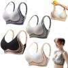 Zlimpty Super Gather Bra, Super Gather Bra| Wireless Push-Up Bra, Lifting Anti-Sagging Wireless Push Up Bra (4pcs,2XL(70-80kg)) view 1