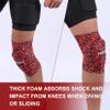 TUOY Padded Compression Knee Pads Knee Protection Pad (1 Pair) - Youth & Adult Sizes view 2