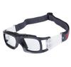 WIVKS Sports Glasses, Anti-Fog Basketball Soccer Racketball Dribble Goggles for Adults Youth Eye Safety Protective Eyewear (Black), Large view 1