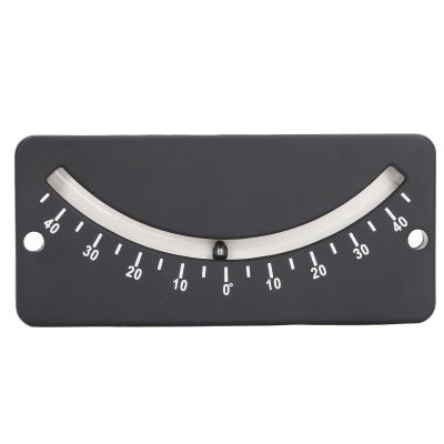 Tube Clinometer Handlebar Slope Meter, Angle Tester Inclinometer with Fixing Hole, 40 to 40 Degree Inclinometer for Horizontal Micro Angle Measuring