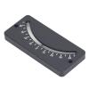 Tube Clinometer Handlebar Slope Meter, Angle Tester Inclinometer with Fixing Hole, 40 to 40 Degree Inclinometer for Horizontal Micro Angle Measuring view 2