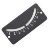 Tube Clinometer Handlebar Slope Meter, Angle Tester Inclinometer with Fixing Hole, 40 to 40 Degree Inclinometer for Horizontal Micro Angle Measuring view 3