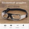WIVKS Sports Goggles, Basketball Dribble Glasses Anti-Fog Outdoor Soccer Racketball Training Safety Eyewear for Adults Youth (Blue), Large view 2