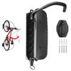 JAGASOL Swivel Bike Wall Mount, Vertical Bike Rack for Garage, Space-Saving Bike Storage and Hanger with Gear Position Lock, Supports Up to 66 lbs, Black view 1