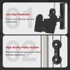 FAGUS H LAT Pull Down Attachment for 3"x3" Power Cage, 2000lbs Multi-Function Power Rack, Commercial Squat Rack for Home Gym Free Weight with Attachment Set, Black view 2