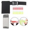 Amagogo Marking Light,with Fixed Sleeve, Signal Sticks Marker,Lighting Long Time Glow,Pouch Hanger,Portable Dispenser, Black view 3