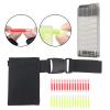 Amagogo Marking Light,with Fixed Sleeve, Signal Sticks Marker,Lighting Long Time Glow,Pouch Hanger,Portable Dispenser, Black view 4