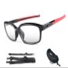 WIVKS Sports Glasses Basketball Football Goggles for Men Women, Adjustable Anti Fog Tennis Soccer Safety Protective Eyewear (Black/Red) view 1