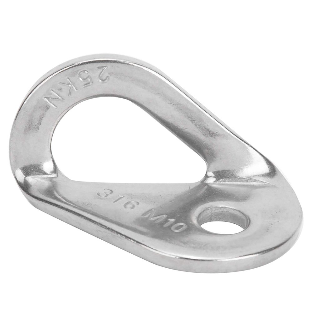 VGEBY 316 Stainless Steel Climbing Piton for Mountaineering, Engineering. Thickened Hanging Point for Rock Climbing, Small & Lightweight for Easy Carrying