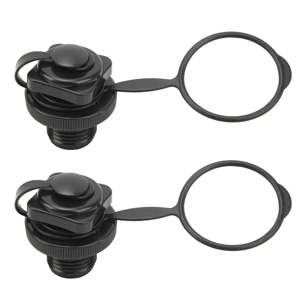 2pcs Kayak Valve Spiral Valve Spitfire Tube Valve Inflatable Boat Valve Replacement Kayak Inflation Plug for Recreational Boating Water Sports Enthusiasts