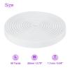 DMiotech 50 Yard x 3/4 inch Width Nylon Webbing Strap Poly Flat Webbing Strapping for DIY Craft Backpack Strapping, Sewing, Outdoor Gear Repair, White view 3