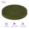 DMiotech 50 Yard x 3/4 inch Width Nylon Webbing Strap Poly Flat Webbing Strapping for DIY Craft Backpack Strapping, Sewing, Outdoor Gear Repair, Army Green view 3