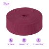 DMiotech 10 Yard x 1 1/2 Inch Width Nylon Webbing Strap Poly Flat Webbing Strapping for DIY Craft Backpack Strapping, Sewing, Outdoor Gear Repair, Burgundy view 3