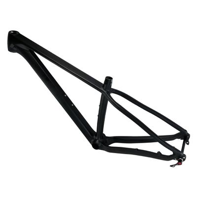 HIMALO Carbon Mountain Bike Frame 27.5er 29er XC Hardtail Frame 15''/17''/19'' Lightweight Disc Brake Frame Thru Axle 142mm Internal Routing (Size : 29 * 19'')