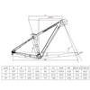 HIMALO Carbon Mountain Bike Frame 27.5er 29er XC Hardtail Frame 15''/17''/19'' Lightweight Disc Brake Frame Thru Axle 142mm Internal Routing (Size : 29 * 19'') view 2