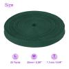 DMiotech 25 Yard x 1 Inch Width Nylon Webbing Strap Poly Flat Webbing Strapping for DIY Craft Backpack Strapping, Sewing, Outdoor Gear Repair, Dark Green view 3
