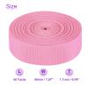 DMiotech 50 Yard x 2 Inch Width Nylon Webbing Strap Poly Flat Webbing Strapping for DIY Craft Backpack Strapping, Sewing, Outdoor Gear Repair, Pink view 3