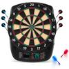 Sydora Electronic Dartboard Set with Colorful LED Displays, Soft Tip Cricket Dart Board AC & Batteries - Including 6 Darts, 130 Tips,6 Integrated Dart Tail, 2.5m Extended Power Adapter view 1