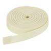 DMiotech 10 Yard x 3/4 inch Width Nylon Webbing Strap Poly Flat Webbing Strapping for DIY Craft Backpack Strapping, Sewing, Outdoor Gear Repair, Beige view 1
