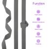 DMiotech 10 Yard x 2 Inch Width Nylon Webbing Strap Poly Flat Webbing Strapping for DIY Craft Backpack Strapping, Sewing, Outdoor Gear Repair, Dark Grey view 4