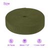 DMiotech 25 Yard x 1 1/2 Inch Width Nylon Webbing Strap Poly Flat Webbing Strapping for DIY Craft Backpack Strapping, Sewing, Outdoor Gear Repair, Army Green view 3