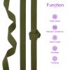 DMiotech 25 Yard x 1 1/2 Inch Width Nylon Webbing Strap Poly Flat Webbing Strapping for DIY Craft Backpack Strapping, Sewing, Outdoor Gear Repair, Army Green view 4