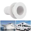 CDQL ABS Plastic Thru Hull Connector Fitting,Sturdy Lightweight Bilge Pump Drain Vent Hose,Boat Body Bottom Yacht Bilge Drain Vent Accessory (2 in) view 4