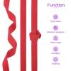 DMiotech 25 Yard x 2 Inch Width Nylon Webbing Strap Poly Flat Webbing Strapping for DIY Craft Backpack Strapping, Sewing, Outdoor Gear Repair, Red view 4