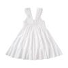ALINTU Baby Girls Dress Sleeveless Princess Beach Ruffle Sundress, White 18-24 Months view 2