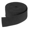 DMiotech 10 Yard x 2 Inch Width Nylon Webbing Strap Poly Flat Webbing Strapping for DIY Craft Backpack Strapping, Sewing, Outdoor Gear Repair, Black view 1