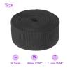 DMiotech 10 Yard x 2 Inch Width Nylon Webbing Strap Poly Flat Webbing Strapping for DIY Craft Backpack Strapping, Sewing, Outdoor Gear Repair, Black view 3