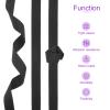 DMiotech 25 Yard x 1 Inch Width Nylon Webbing Strap Poly Flat Webbing Strapping for DIY Craft Backpack Strapping, Sewing, Outdoor Gear Repair, Black view 4