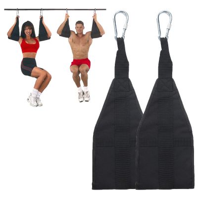 AOGATO Padded Hanging AB Straps, 1 Pair AB Sling Suspension Hanging Straps Belts Abdominal Muscles Training Pull Sit Ups ChinGeAOGATOitup Bar Mounted Muscles Carver