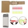 Aymzbd Marking Light,Glow Sticks,Pouch Hanger Emergency,Portable Label,Easy to Use Marker,with Fixed Sleeve,Dispenser, Khaki view 2