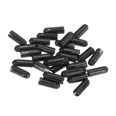 M METERXITY 15 Pack Dart Flight Protectors - Aluminum Dart Accessories Wing Saver Apply to Steel & Plastic Flights (Black)