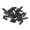 M METERXITY 15 Pack Dart Flight Protectors - Aluminum Dart Accessories Wing Saver Apply to Steel & Plastic Flights (Black) view 1
