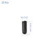 M METERXITY 15 Pack Dart Flight Protectors - Aluminum Dart Accessories Wing Saver Apply to Steel & Plastic Flights (Black) view 4