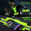 AOGATO LED Reflective Running Vest Set High Visibility LED Walking Gear with Portable Bag, Armband for Night Time Safety, Adjustable and Rechargeable Runner Lights for Men and Women view 3